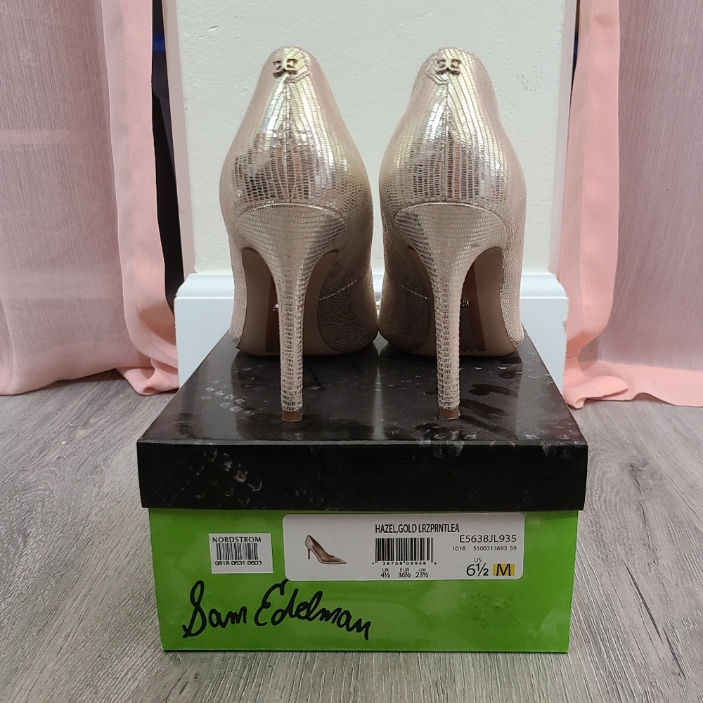 Sam Edelman Hazel Pointed Toe Pumps - Picture 4 of 11